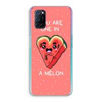 CaseCompany One In A Melon: Oppo A92 Transparant Hoesje