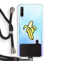 CaseCompany Banana: Huawei P Smart Pro Transparant Hoesje met koord