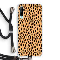 CaseCompany Panter: Huawei P Smart Pro Transparant Hoesje met koord