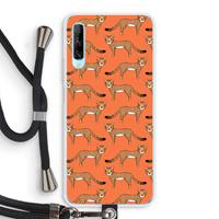 CaseCompany Cheetah: Huawei P Smart Pro Transparant Hoesje met koord