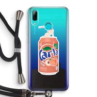 CaseCompany S(peach)less: Huawei P Smart (2019) Transparant Hoesje met koord