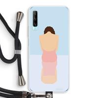 CaseCompany Mirror: Huawei P Smart Pro Transparant Hoesje met koord