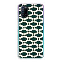 CaseCompany Moroccan tiles: Oppo A92 Transparant Hoesje