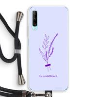 CaseCompany Be a wildflower: Huawei P Smart Pro Transparant Hoesje met koord
