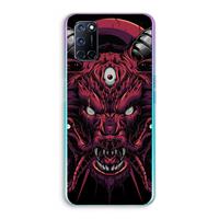 CaseCompany Hell Hound and Serpents: Oppo A92 Transparant Hoesje