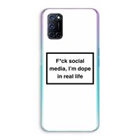 CaseCompany I'm dope: Oppo A92 Transparant Hoesje