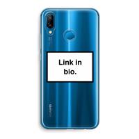 CaseCompany Link in bio: Huawei P20 Lite Transparant Hoesje