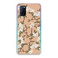 CaseCompany Blossoming spring: Oppo A92 Transparant Hoesje