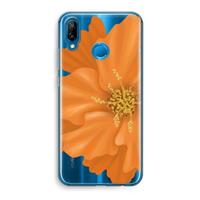CaseCompany Orange Ellila flower: Huawei P20 Lite Transparant Hoesje
