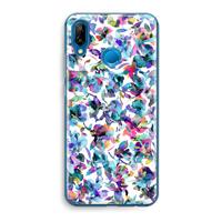 CaseCompany Hibiscus Flowers: Huawei P20 Lite Transparant Hoesje