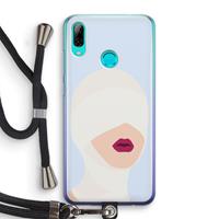 CaseCompany Incognito: Huawei P Smart (2019) Transparant Hoesje met koord