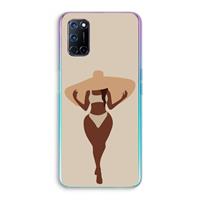 CaseCompany Let's get salty: Oppo A92 Transparant Hoesje