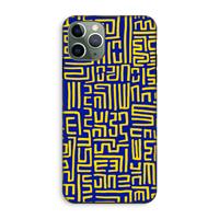 CaseCompany Majorelle Blue Print: iPhone 11 Pro Tough Case