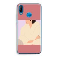CaseCompany Cosy: Huawei P20 Lite Transparant Hoesje