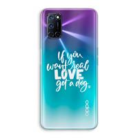 CaseCompany Partner in crime: Oppo A92 Transparant Hoesje