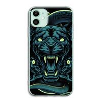 CaseCompany Cougar and Vipers: iPhone 11 Transparant Hoesje