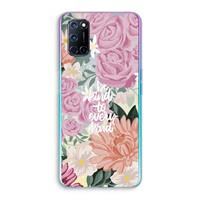 CaseCompany Kindness matters: Oppo A92 Transparant Hoesje