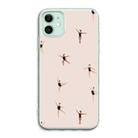 CaseCompany Dancing #1: iPhone 11 Transparant Hoesje