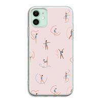 CaseCompany Dancing #3: iPhone 11 Transparant Hoesje