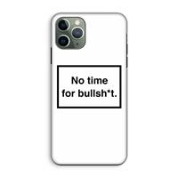 CaseCompany No time: iPhone 11 Pro Tough Case