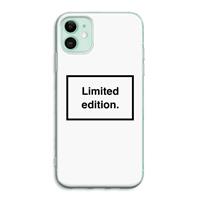CaseCompany Limited edition: iPhone 11 Transparant Hoesje