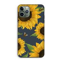 CaseCompany Sunflower and bees: iPhone 11 Pro Tough Case