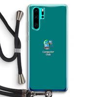CaseCompany Win98: Huawei P30 Pro Transparant Hoesje met koord