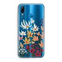 CaseCompany Painted wildflowers: Huawei P20 Lite Transparant Hoesje