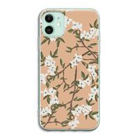 CaseCompany Blossoming spring: iPhone 11 Transparant Hoesje