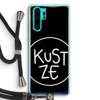 CaseCompany KUST ZE: Huawei P30 Pro Transparant Hoesje met koord