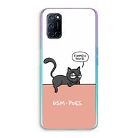 CaseCompany GSM poes: Oppo A92 Transparant Hoesje