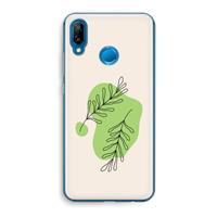 CaseCompany Beleaf in you: Huawei P20 Lite Transparant Hoesje