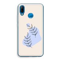CaseCompany Leaf me if you can: Huawei P20 Lite Transparant Hoesje
