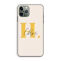 CaseCompany Amber Script: iPhone 11 Pro Tough Case