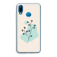 CaseCompany Love your petals: Huawei P20 Lite Transparant Hoesje