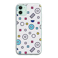 CaseCompany 8-bit N°9: iPhone 11 Transparant Hoesje