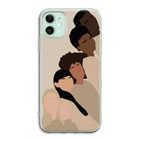 CaseCompany Sweet creatures: iPhone 11 Transparant Hoesje