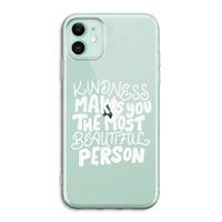 CaseCompany The prettiest: iPhone 11 Transparant Hoesje