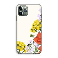 CaseCompany Wilde bloemen: iPhone 11 Pro Tough Case