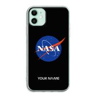 CaseCompany NASA: iPhone 11 Transparant Hoesje