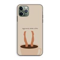 CaseCompany Aggressively drinks coffee: iPhone 11 Pro Tough Case