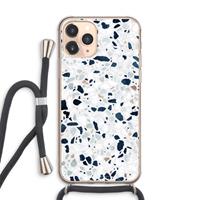 CaseCompany Terrazzo N°1: iPhone 11 Pro Max Transparant Hoesje met koord