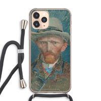 CaseCompany Van Gogh: iPhone 11 Pro Max Transparant Hoesje met koord