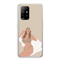 CaseCompany One of a kind: Oppo A95 5G Transparant Hoesje