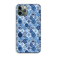 CaseCompany Blauw motief: iPhone 11 Pro Tough Case