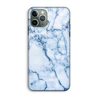 CaseCompany Blauw marmer: iPhone 11 Pro Tough Case