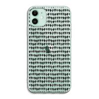 CaseCompany Crazy shapes: iPhone 11 Transparant Hoesje