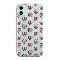 CaseCompany GIRL POWER: iPhone 11 Transparant Hoesje