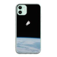CaseCompany Alone in Space: iPhone 11 Transparant Hoesje