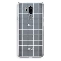CaseCompany Rooster 2: LG G7 Thinq Transparant Hoesje